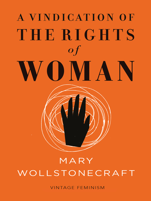 Cover image for A Vindication of the Rights of Woman